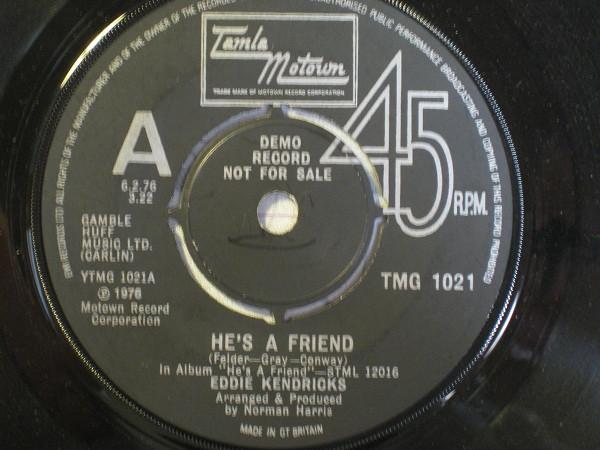 Eddie Kendricks - He's A Friend