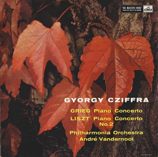 Edvard Grieg, Franz Liszt, Philharmonia Orchestra, Gyorgy Cziffra, André Vandernoot - Piano Concerto / Piano Concerto No. 2