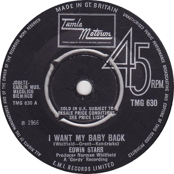 Edwin Starr - I Want My Baby Back
