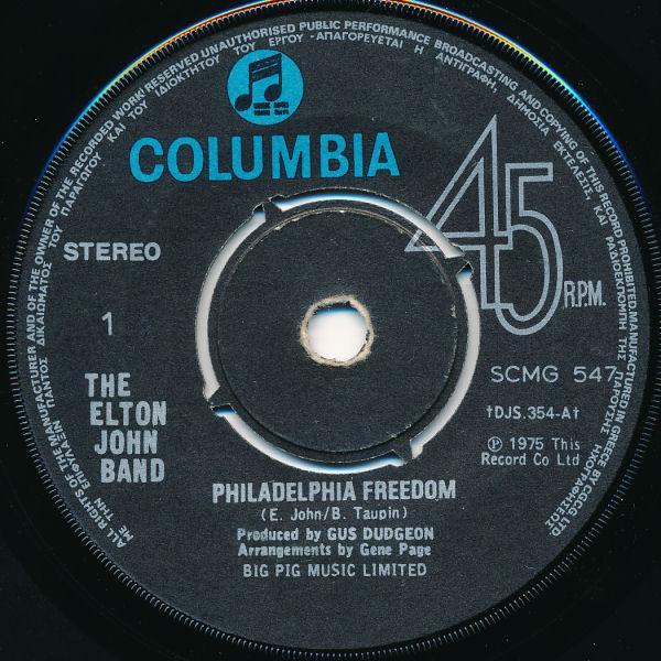 Elton John Band - Philadelphia Freedom