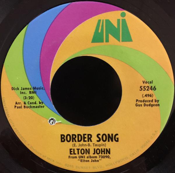Elton John - Border Song