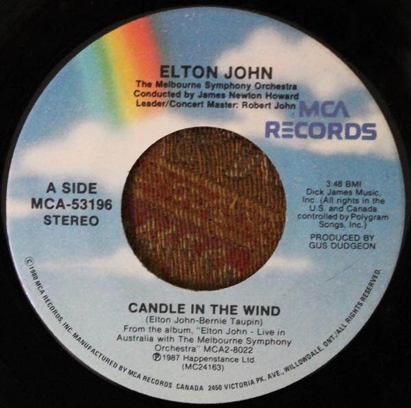 Elton John - Candle In The Wind