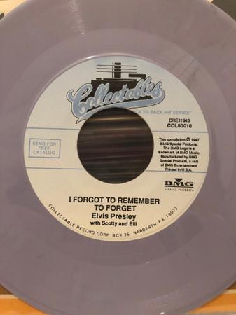Elvis Presley, Scotty Moore, Bill Black (2) - I Forgot To Remember To Forget / Mystery Train