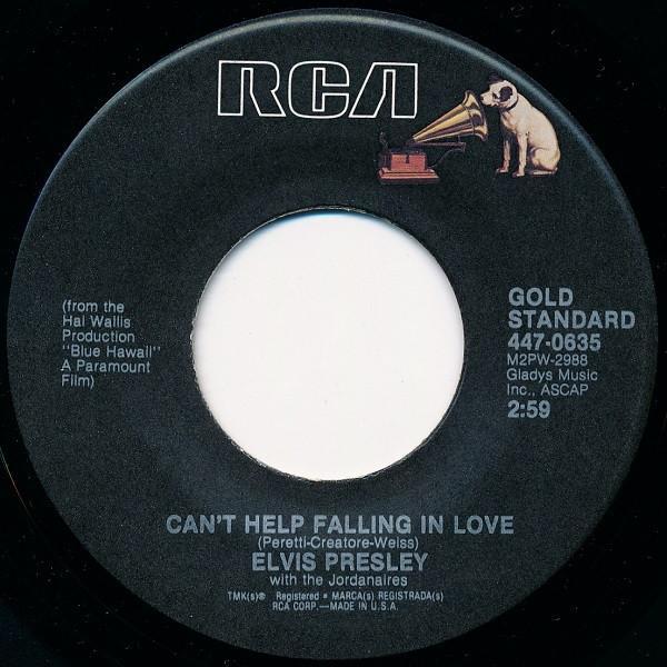Elvis Presley, The Jordanaires - Can't Help Falling In Love / Rock-A-Hula Baby
