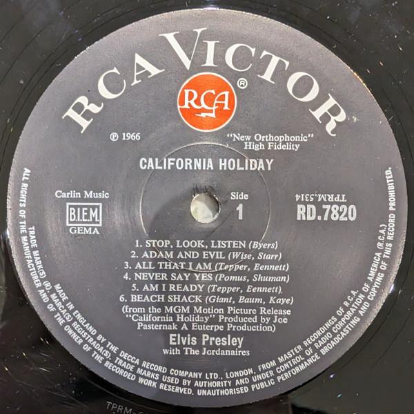 Elvis Presley - California Holiday (Original Soundtrack Album)