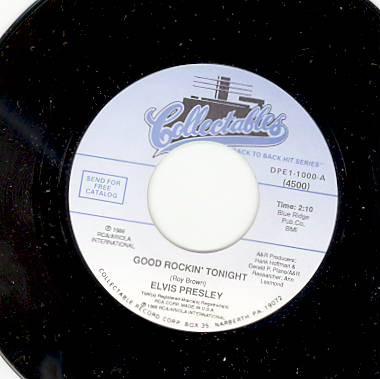 Elvis Presley - Good Rockin' Tonight / I Don't Care If The Sun Don't Shine