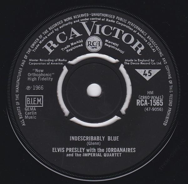 Elvis Presley - Indescribably Blue