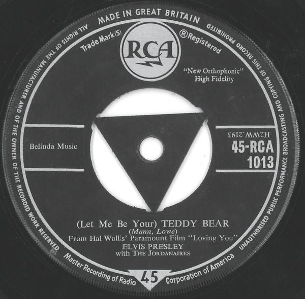 Elvis Presley, The Jordanaires - (Let Me Be Your) Teddy Bear