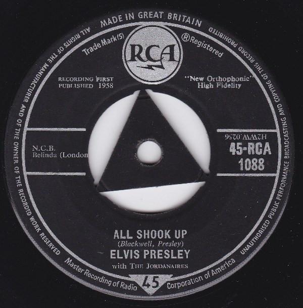 Elvis Presley, The Jordanaires - All Shook Up