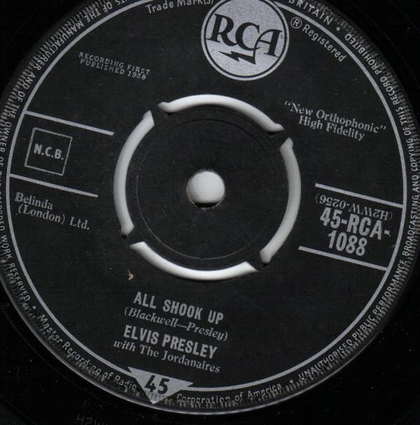 Elvis Presley, The Jordanaires - All Shook Up