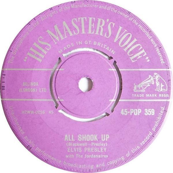 Elvis Presley, The Jordanaires - All Shook Up