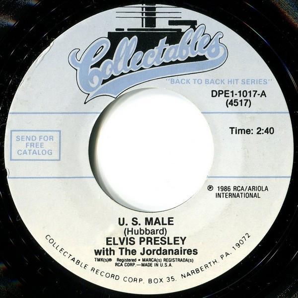 Elvis Presley - U. S. Male / Until It's Time For You To Go