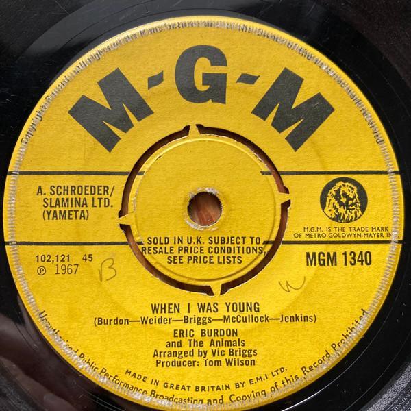 Eric Burdon & The Animals - When I Was Young