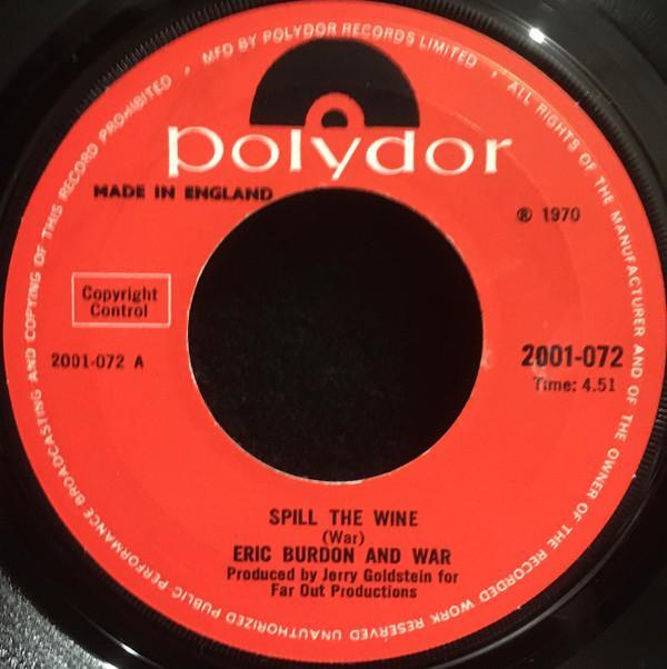 Eric Burdon & War - Spill The Wine / Magic Mountain