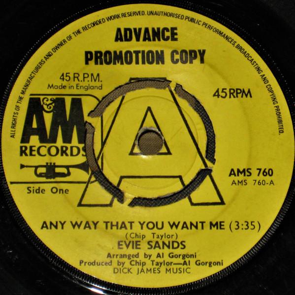Evie Sands - Any Way That You Want Me