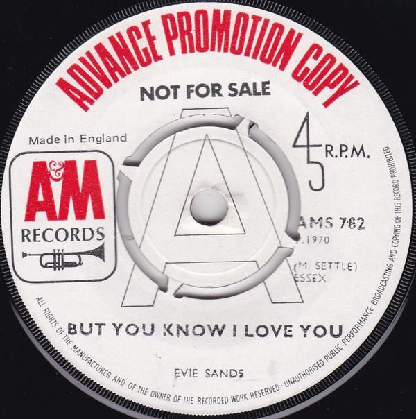 Evie Sands - But You Know I Love You