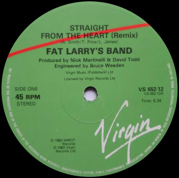 Fat Larry's Band - Straight From The Heart
