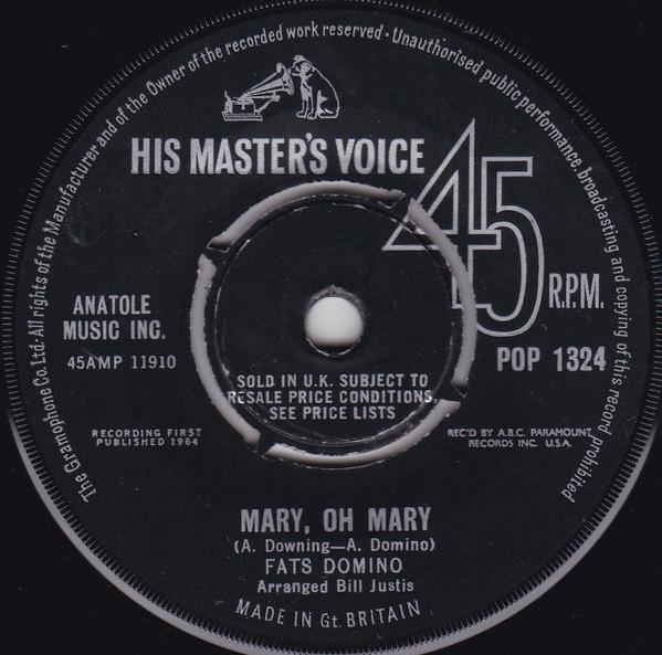 Fats Domino - Mary, Oh Mary