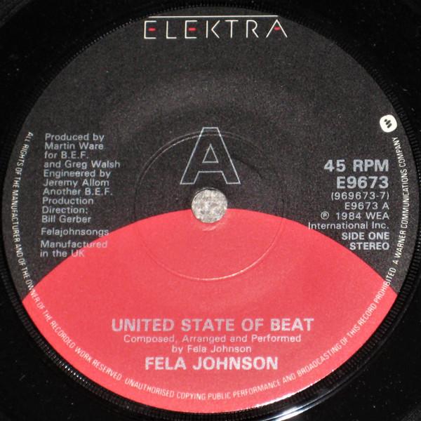 Fela Johnson - United State Of Beat