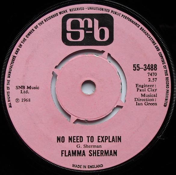 Flamma Sherman - No Need To Explain