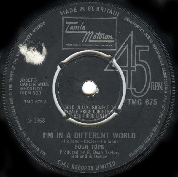 Four Tops - I'm In A Different World