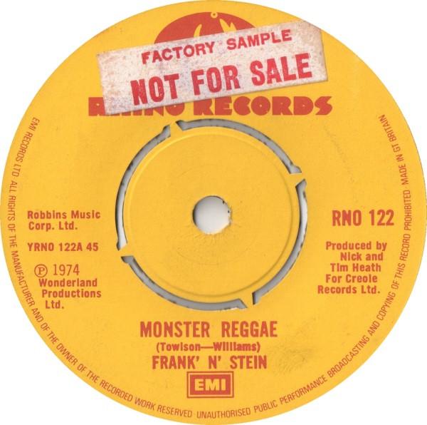 Frank' N' Stein - Monster Reggae