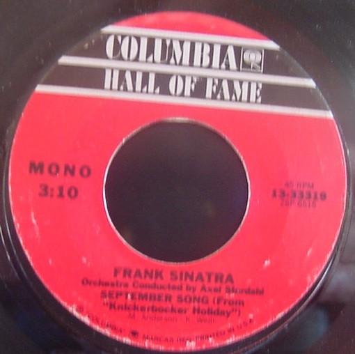 Frank Sinatra - September Song / Among My Souvenirs
