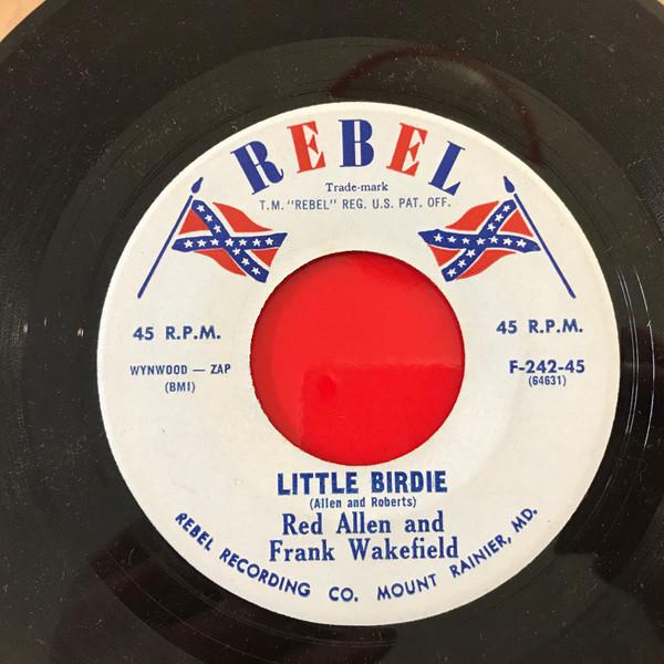 Frank Wakefield, Red Allen (2) - Little Birdie / Faded Memory