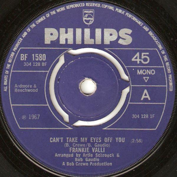 Frankie Valli - Can't Take My Eyes Off You