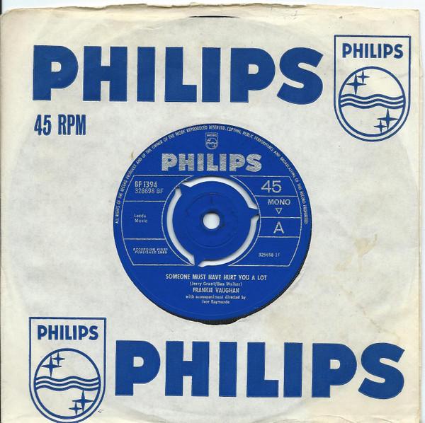 Frankie Vaughan - Someone Must Have Hurt You A Lot