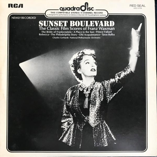 Franz Waxman, National Philharmonic Orchestra, Charles Gerhardt - Sunset Boulevard - The Classic Film Scores Of Franz Waxman