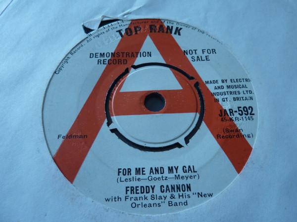 Freddy Cannon - For Me And My Gal / Blue Plate Special