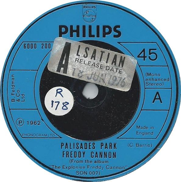 Freddy Cannon - Palisades Park