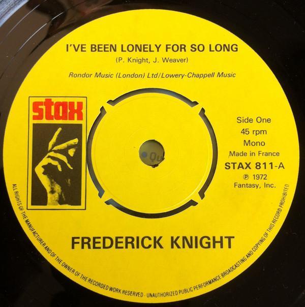 Frederick Knight - I've Been Lonely For So Long / Lean On Me