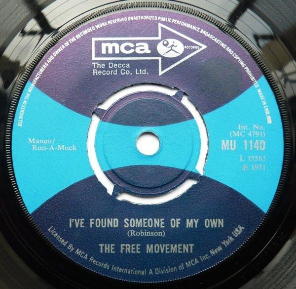 Free Movement - I've Found Someone Of My Own
