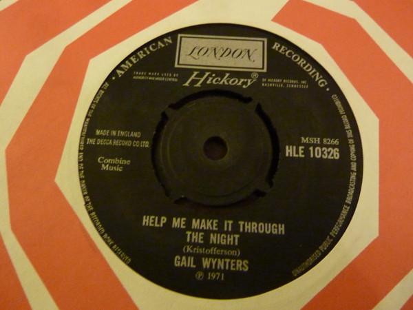 Gail Wynters - Help Me Make It Through The Night