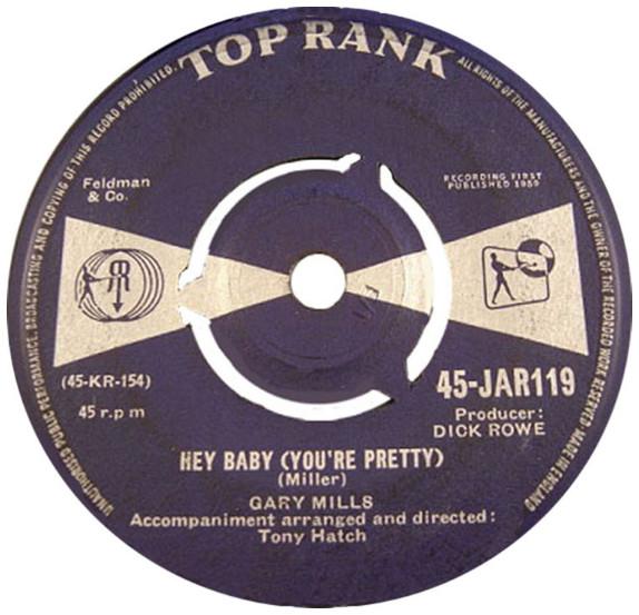 Garry Mills - Hey Baby (You're Pretty)