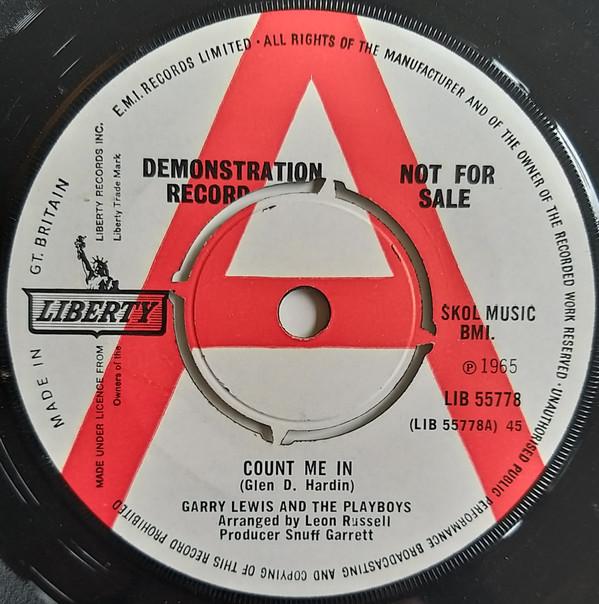 Gary Lewis & The Playboys - Count Me In