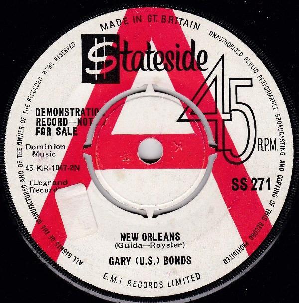 Gary U.S. Bonds - New Orleans / Quarter To Three