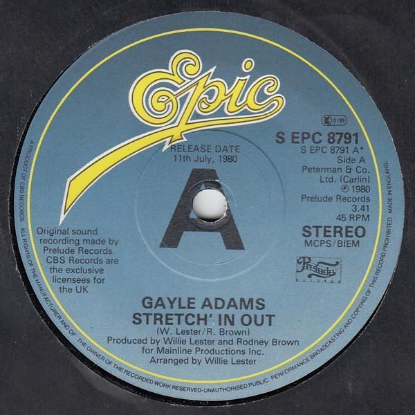 Gayle Adams - Stretch' In Out