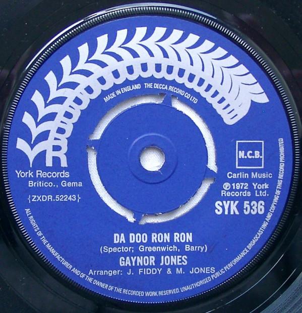 Gaynor Jones - Da Doo Ron Ron