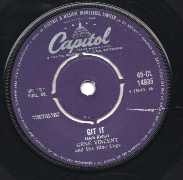 Gene Vincent & His Blue Caps - Git It