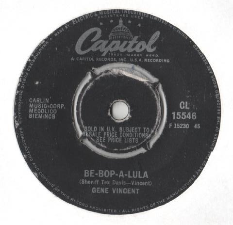 Gene Vincent - Be-Bop-A-Lula / Say Mama