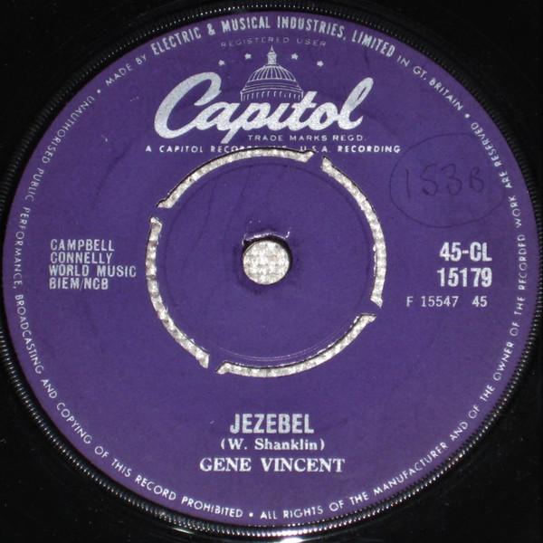 Gene Vincent - Jezebel / Maybe