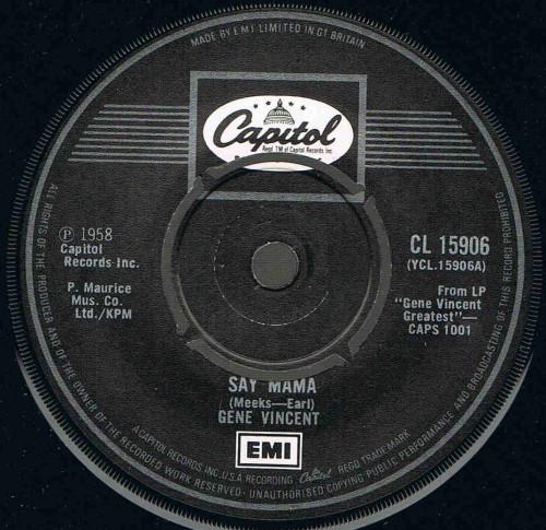 Gene Vincent - Say Mama