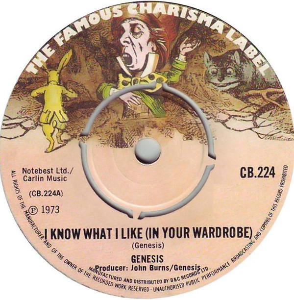 Genesis - I Know What I Like (In Your Wardrobe)