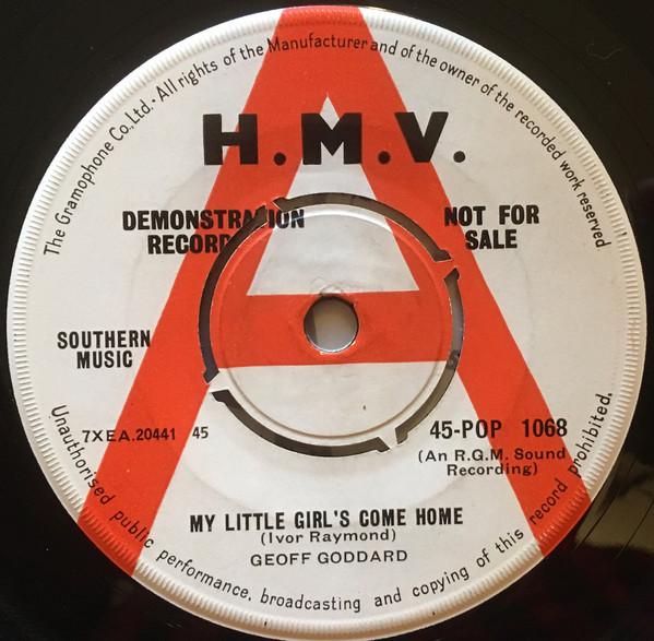 Geoffrey Goddard - My Little Girl's Come Home
