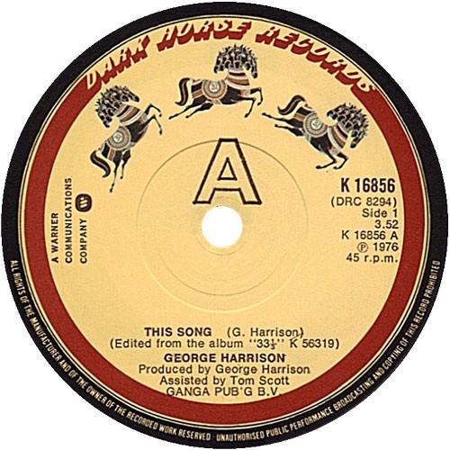 George Harrison - This Song