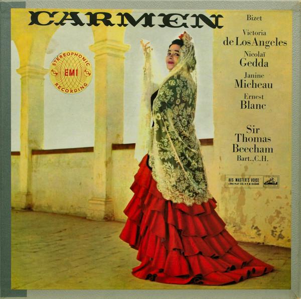 Georges Bizet, Nicolai Gedda, Sir Thomas Beecham, Victoria De Los Angeles, Ernest Blanc, Janine Micheau - Carmen