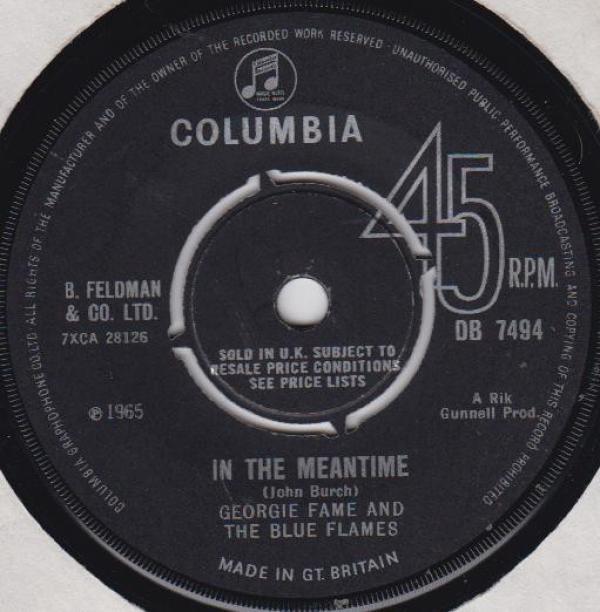 Georgie Fame & The Blue Flames - In The Meantime
